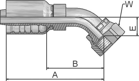 PARKER Parkrimp No-Skive Fitting 1J777