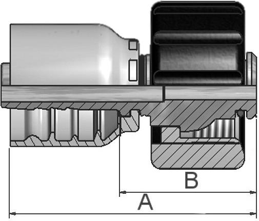 PARKER Parkrimp No-Skive Fitting 1CW48