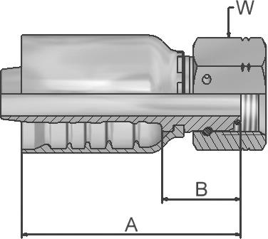 PARKER Parkrimp No-Skive Fitting 1EA77