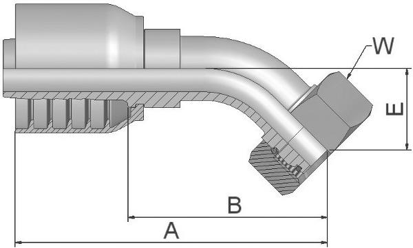 PARKER Parkrimp No-Skive Fitting 10C70