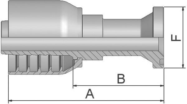 PARKER Parkrimp No-Skive Fitting 11573