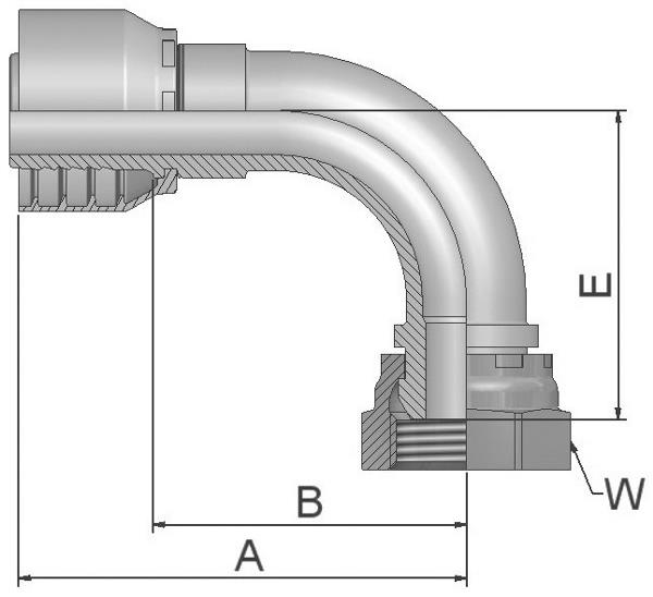 PARKER Parkrimp No-Skive Fitting 1B246