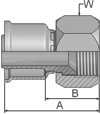 PARKER Parkrimp No-Skive Fitting 10626