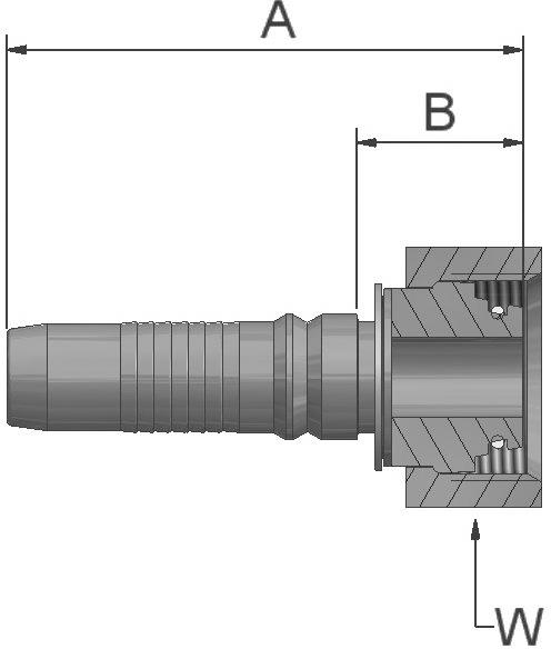 PARKER ParLock Fitting KC9V4