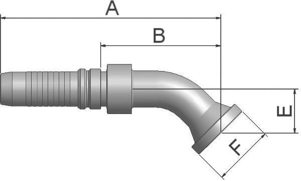 PARKER ParLock Fitting K4FV4