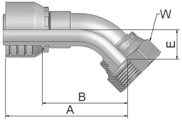 PARKER Parkrimp No-Skive Fitting 1J748