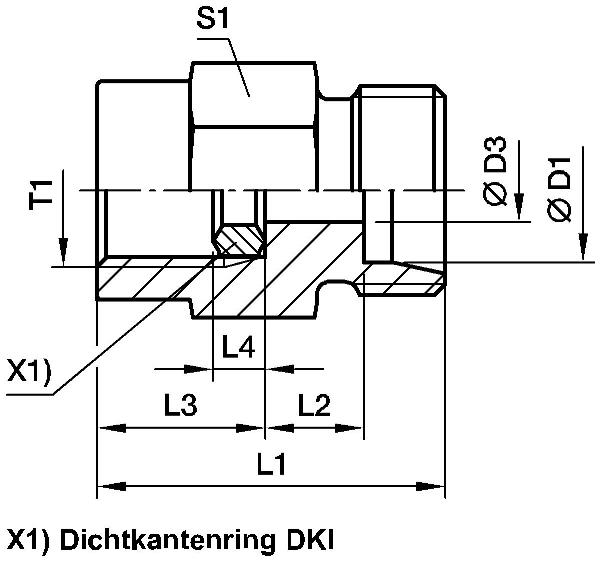 PARKER MAV Pressure Gage Screw-On Fitting