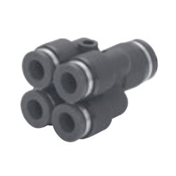 for Corrosion Resistance Corrosion Resistant SUS303 Equivalent Fitting Different Diameters Double Y SPRG8-6