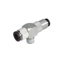 Rapid Exhaust Valve: input exhaust port fitting, export port screw, concentrated exhaust system EQ03-C10P03C12
