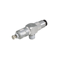 Rapid Exhaust Valve: input port fitting, export port screw, exhaust throttle included, open atmosphere system EQ01-C04P01E