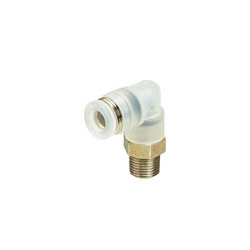 for Clean Environment, Tube Fitting PP Type Elbow, Screw Element SUS304
