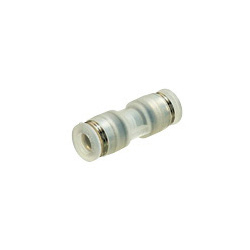 Tube Fitting PP Type Union Straight for Clean Environments PPU8-C