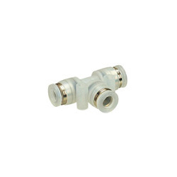 Tube Fitting PP Type Union Tee for Clean Environments PPE4