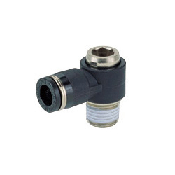 Tube Fitting Universal Elbow with Hexagonal Hole for Standard Pipe POL8-03