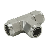 for Corrosion Resistance, EN 1.4401 Equiv. Tightened Fitting, Union Tee