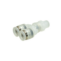 Tube Fitting PP Type Branch Y for Clean Environments PPX8-03