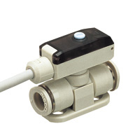 Small Pressure Sensor for Negative Pressures, Union Fitting Type Sensor Head VUS11-6UA-S3