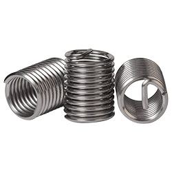 Key Locking Thread Inserts: 7/8-9, Heavy Duty, 303 Stainless Steel (Pkg. of  3)