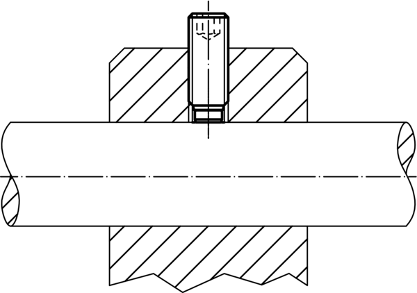 HALDER Thrust Screws, with brass pad/with brass pad | MISUMI