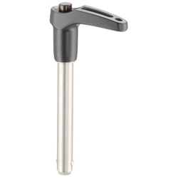Ball Lock Pins, self-locking, with L-Handle / Stainless steel 22340.0146