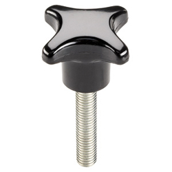 Palm Grip Screw Included DIN6335, Plastic