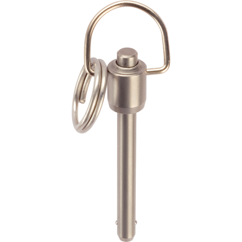 Quick Release Pin with Ring Handle, single acting - according to NASM / MS 17987 4213.B18