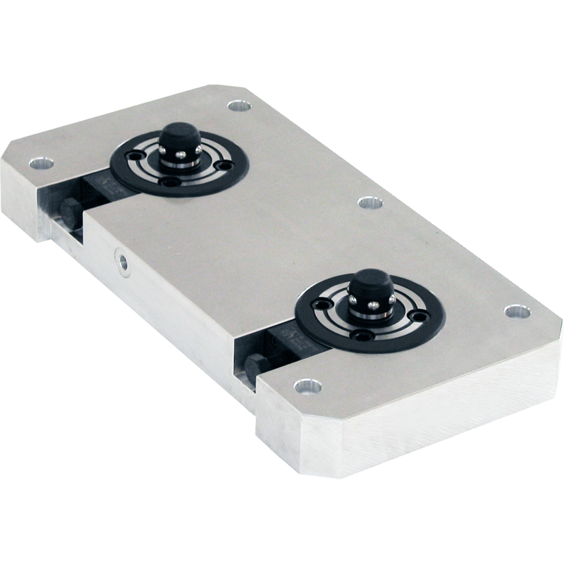 Base Plates, with 2 connecting elements, hydraulical / mechanical / pneumatic