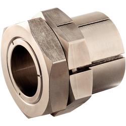 Tapered Shaft Hubs, lock nut, stainless steel mm / mm