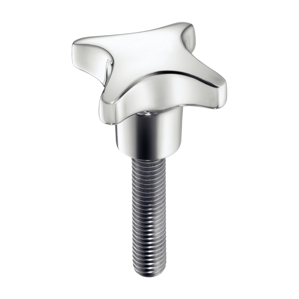Palm Grip Screws, Similar to DIN 6335, Stainless steel A4