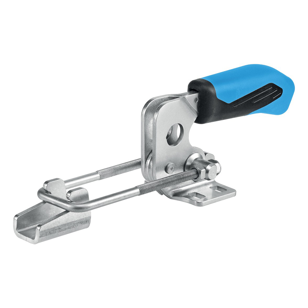 Toggle Clamps Hook Type, with horizontal base