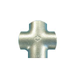 Steel Pipe Fitting, Screw-In Pipe Joint, Cross BCR-2B-W