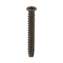 Cross Recessed Small Flat Head Tapping Screws, 2 Models Grooved B-1 Shape