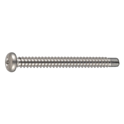Cross Recessed Pan Head Tapping Screws, 2 Models with Guide, BRP Shape, G=5 CSPPNSG5-SUSTBS-TP4-40