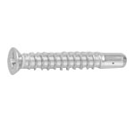 Cross Recessed Small Flat Head Tapping Screws, 2 Models with Guide, BRP Shape, G=5 D=6 CSPLCSB6-SUS-TP4-35
