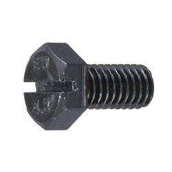 Fully Threaded Slotted Hex Bolt HXM-BR-M8-10