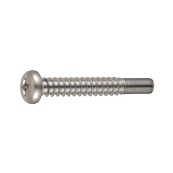 Type 2-BRP Phillips Pan Head Tapping Screw with Guide, G = 10 CSPPNN-SUS-TP4.5-70