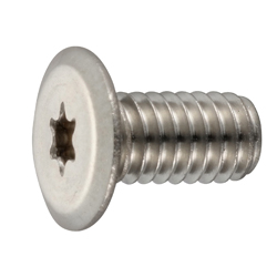 Flat head screws / hexagon socket / steel, stainless steel / nickel-plated, black nickel plated / CSXSLH6R CSXSLH6R-SUS-M5-8
