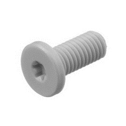 PPS Extra Low Head Bolt with Hexalobular Hole Made by Chemis CSXHB-PPS-M4-25