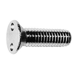 TRF / Tamper-Proof Screw, Stainless Steel, Two-Hole, Small Plate Screw CS2CSH-SUS-M3-10