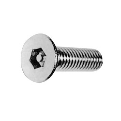 TRF / Tamper-Proof Screw, Stainless Steel Pin, Small Plate Hexagonal Hole Screw CSRCSH-SUS-M6-40
