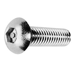 TRF / Tamper-Proof Screw, Stainless Steel Pin, Small Button Hexagonal Hole Screw CSRBTH-SUS-M5-12