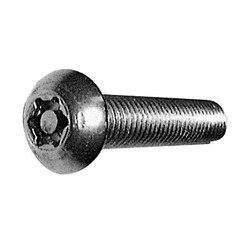 TRX / Tamper-Proof Screw, Stainless Steel Pin, Small Button TRX Screw (UNC) CSXBTHA-SUS-UNCNO.10-1+1/4