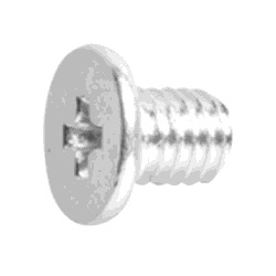 Flat head screws / cross recess / stainless steel / CSPSLH
