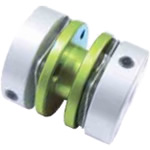 Servo couplings / grub screw clamping, feather key / 2 discs: steel / body: aluminium / SDA / SUNGIL SDA-22-6.35K3X6.35