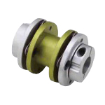 Servo couplings / hub clamping / 2 discs: steel / body: aluminium / SDAB / SUNGIL SDAB-42C-9.525K3X10