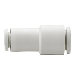 KQ2H*-00, One-touch Fitting White Color - Straight Union 10-KQ2H07-11A