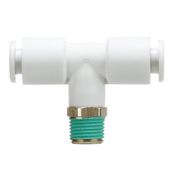 Flame-Retardancy FR Quick-Connect Fitting KR-W2 Series Double-Ended Tee Union KRT-W2 KRT10-03SW2