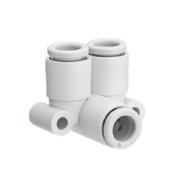 One-Touch Pipe Fitting KQ2 Series Branch Elbow KQ2LU KQ2LU04-00A-X12