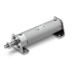 Air Cylinder, Non-Rotating Rod Type, Double Acting CG1K Series CDG1KBN20-25FZ