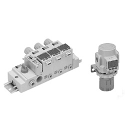 Digital Pressure Switch, Built-In Regulator Type, ISE35 Series ISE35-N-65-PA